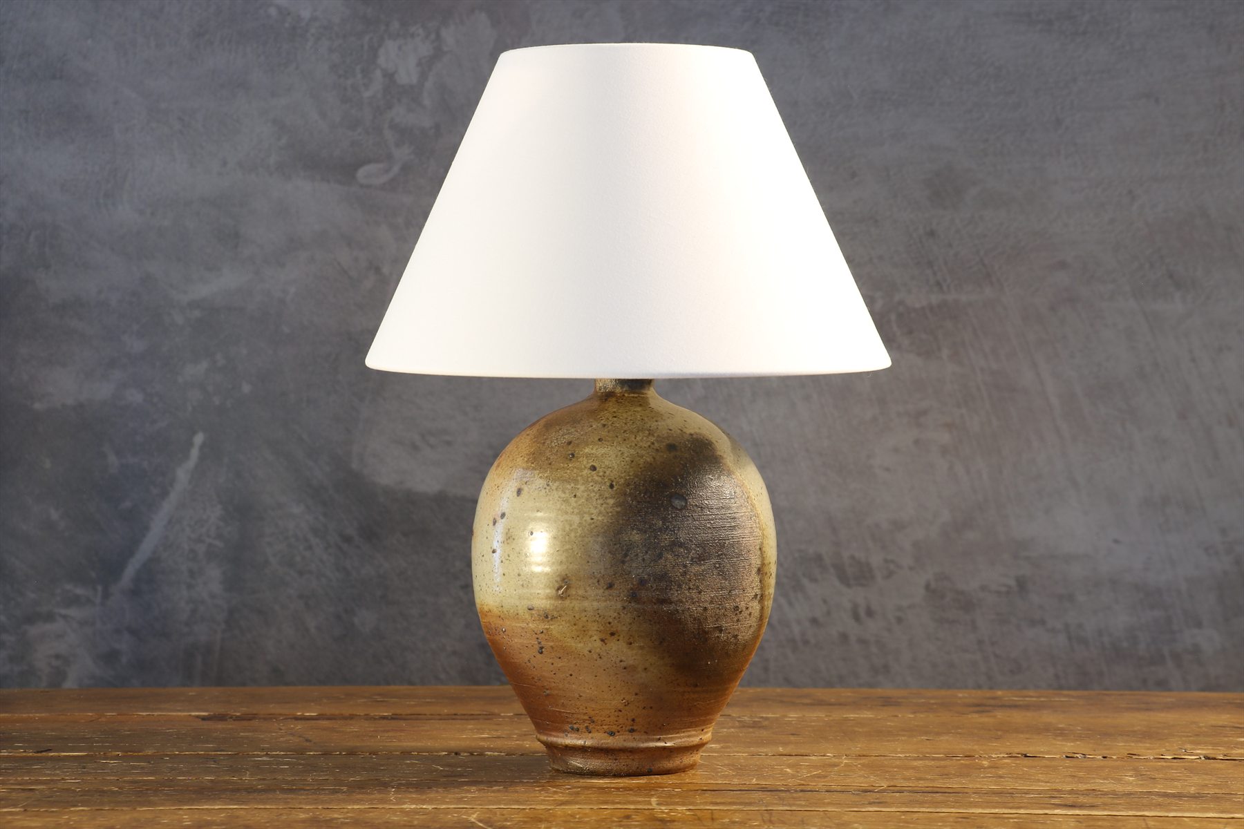 Vintage Stoneware Table Lamp