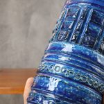 Ceramic Vase with Deep Blue Glaze – photo 4
