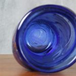 Vintage Cobalt Blue Blown Glass Vase – photo 11