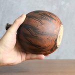 Vintage Sculptural Stoneware Bowl Vase – photo 10
