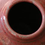 Large Red Ceramic Vase – photo 2