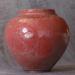 Large Red Ceramic Vase – photo 4