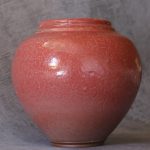 Large Red Ceramic Vase – photo 7