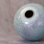 Blue Ceramic Vase – photo 1