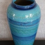 Large Terracotta Vase in Rimini Blue – photo 5