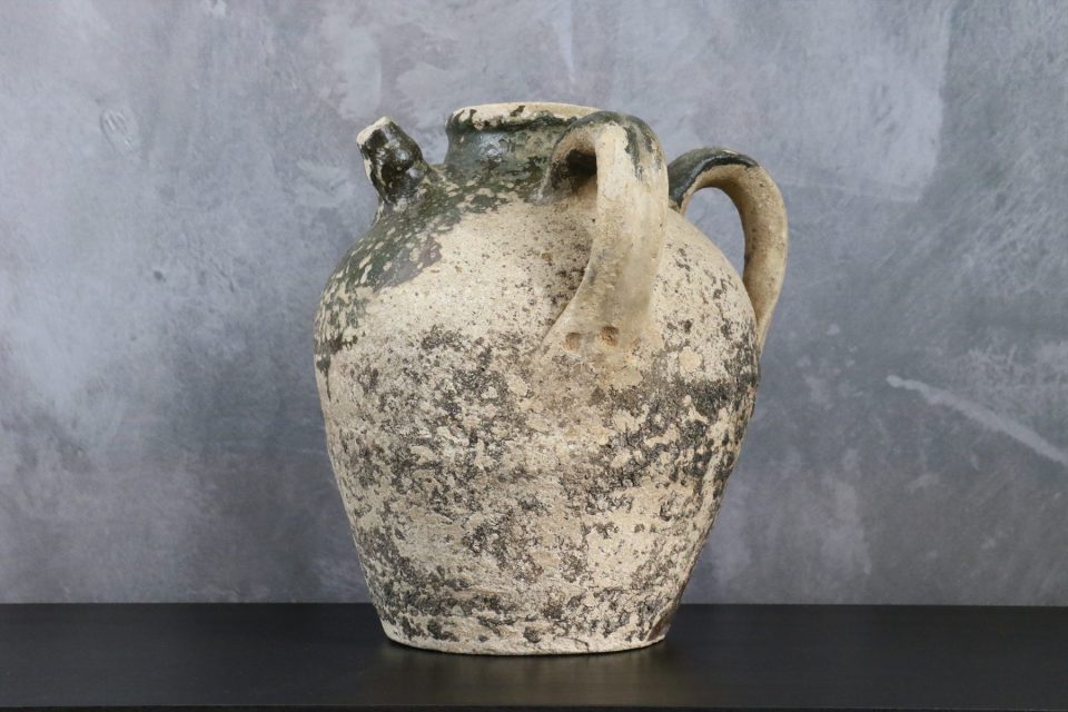 Terracotta Jar with Two Handles