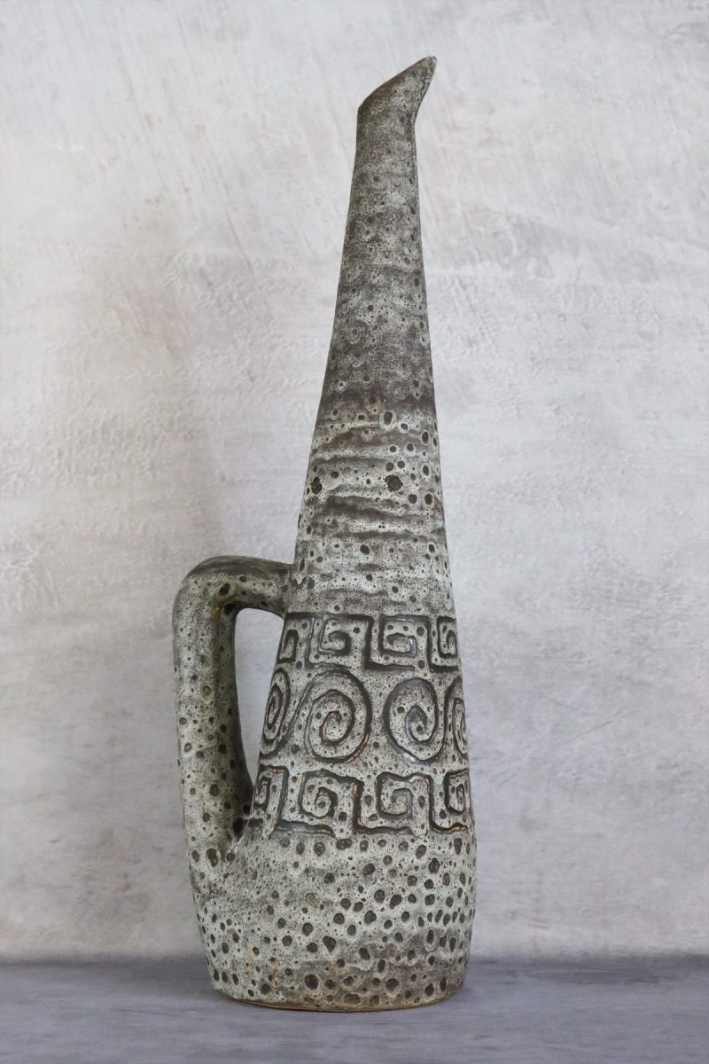 Vintage Large Ceramic Pitcher — Agnes Escala