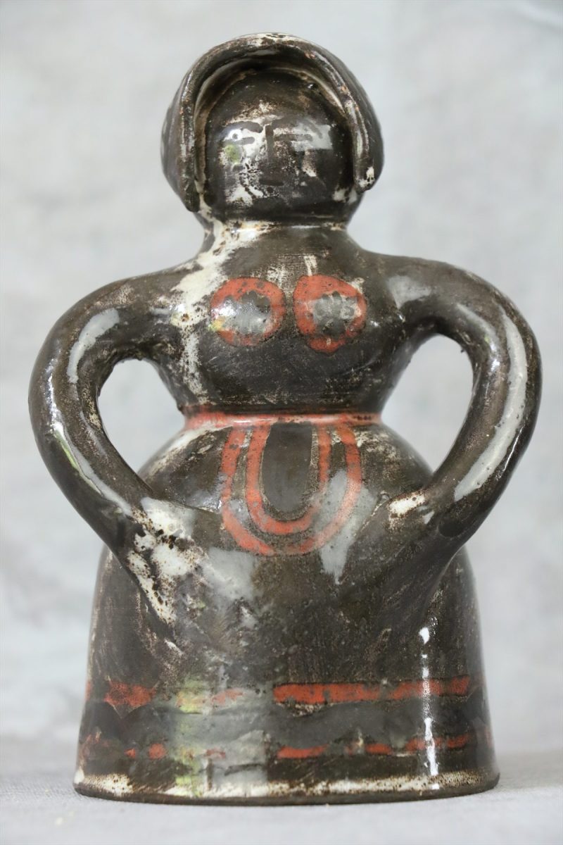 Mid-Century Ceramic Sculpture of a Woman — Jean Derval