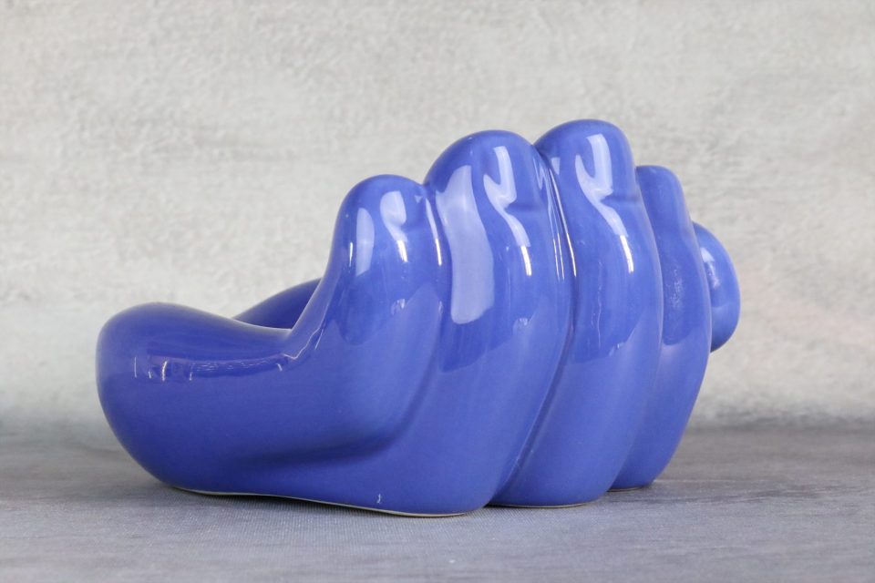 Mid-Century Ceramic Decorative Tray — Albert Thiry