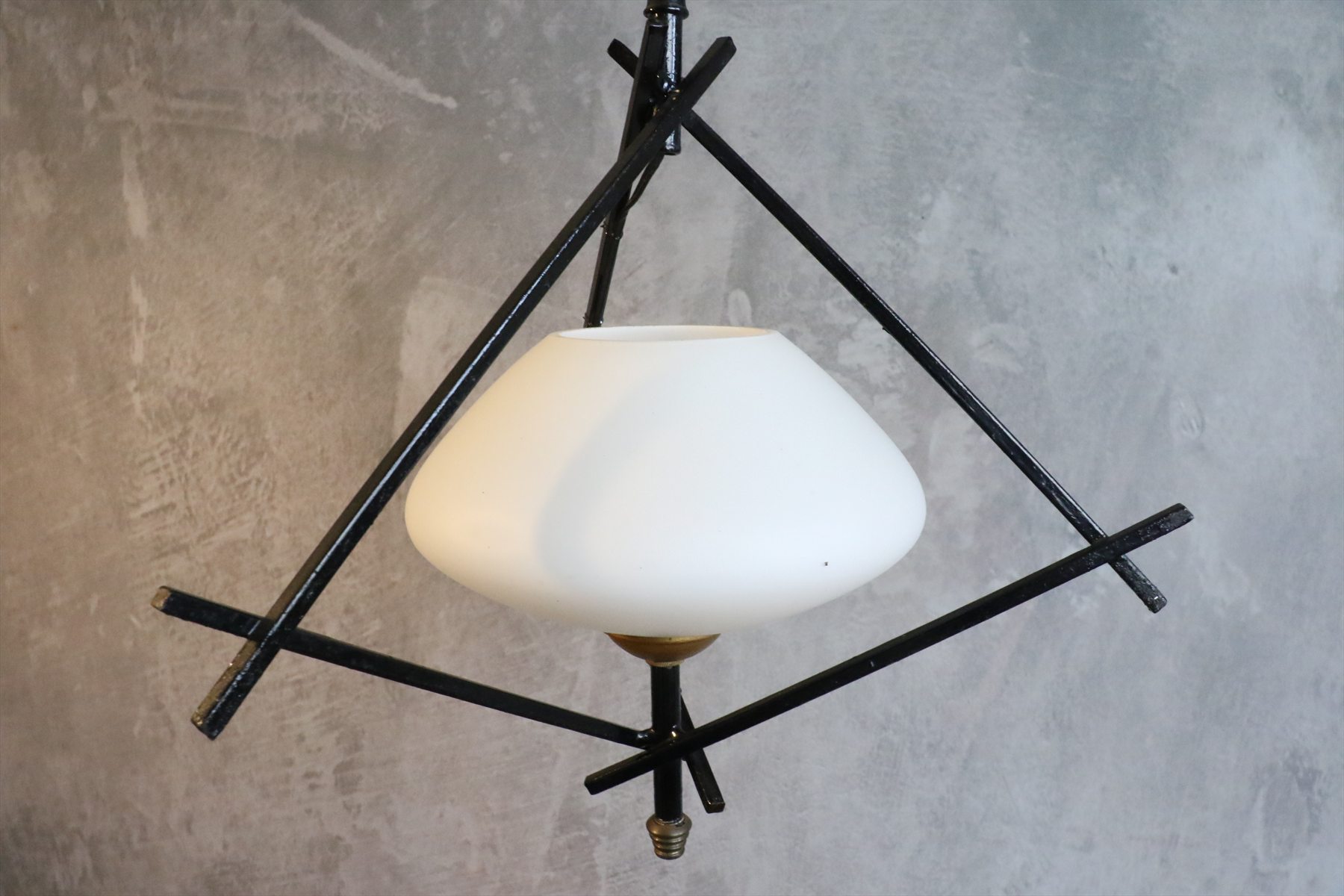 Maison Lunel 1950s Pyramid Chandelier — French Mid-Century Modern – Era Arlus