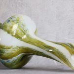 Green and White Opaline Glass Pitcher – photo 5