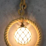 Rope Chandelier – photo 1