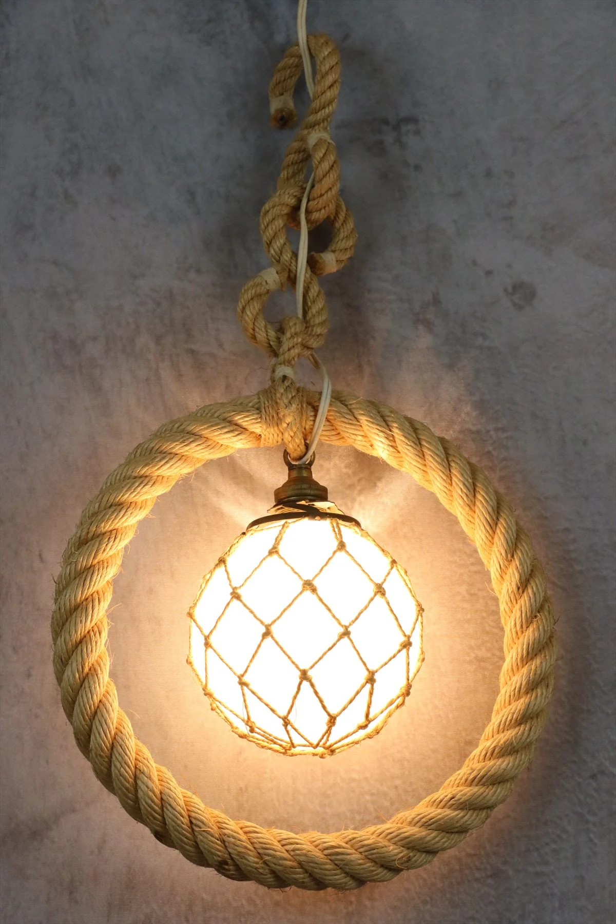 Rope Chandelier