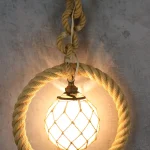 Rope Chandelier – photo 3
