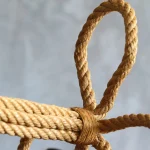 Midcentury Rope Lamp – photo 2