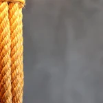 Midcentury Rope Lamp – photo 8