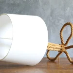 Midcentury Rope Lamp – photo 9
