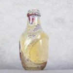 Oxblood and Cream Glazed Stoneware Bottle – photo 3