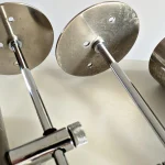 Pair of Vintage Brushed Aluminum Wall Lamps – photo 11