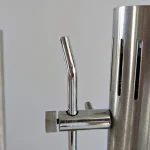 Pair of Vintage Brushed Aluminum Wall Lamps – photo 6