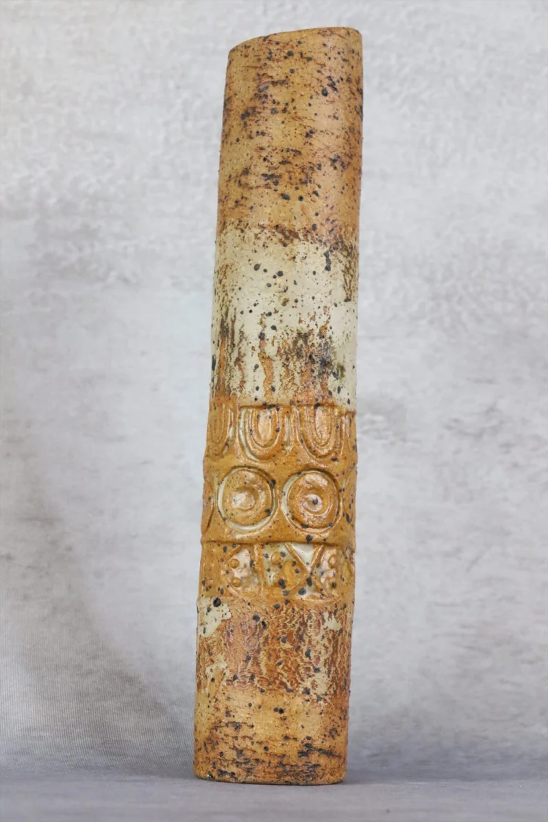 Vintage Glazed Ceramic Vase — Alan Wallwork
