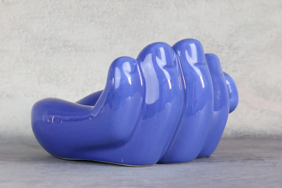 Mid-Century Ceramic Decorative Tray — Albert Thiry