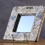Mid-Century Modern Ceramic Mirror – photo 2