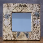 Mid-Century Modern Ceramic Mirror – photo 9