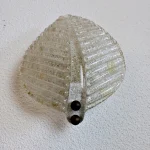 Vintage Murano Glass Leaf Wall Light – photo 10