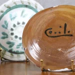 Set of Six Enamelled Plates – photo 2