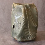 Brutalist Glazed Stoneware Vase – photo 8