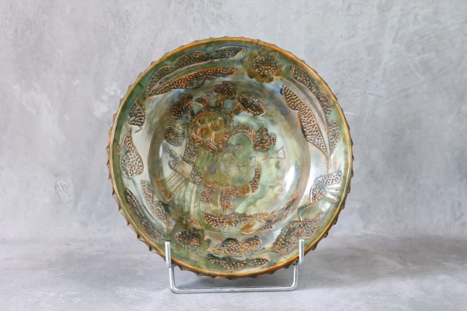 Mid-Century Modern Ceramic Bowl — Françoise Chedeville