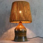 Brown Double Lighting Ceramic Table Lamp – photo 12