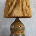 Brown Double Lighting Ceramic Table Lamp – photo 3