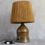 Brown Double Lighting Ceramic Table Lamp – photo 8