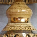 Cream Double Lighting Ceramic Table Lamp – photo 5