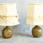 Pair of Stoneware Table Lamps – photo 11