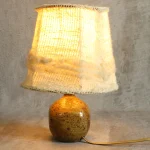 Pair of Stoneware Table Lamps – photo 2