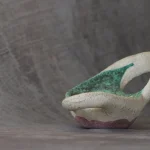 Ceramic Vide-Poche with a Woman’s Face – photo 1