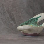 Ceramic Vide-Poche with a Woman’s Face – photo 10