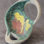 Ceramic Vide-Poche with a Woman’s Face – photo 5