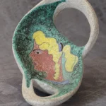 Ceramic Vide-Poche with a Woman’s Face – photo 9