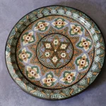 Mid-Century French Ceramic Large Plate – photo 1