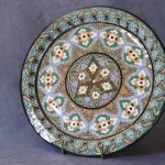 Mid-Century French Ceramic Large Plate – photo 3