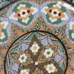 Mid-Century French Ceramic Large Plate – photo 4