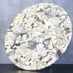 Large Modernist Hand-Painted Ceramic Plate – photo 12