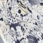 Large Modernist Hand-Painted Ceramic Plate – photo 8