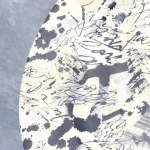 Large Modernist Hand-Painted Ceramic Plate – photo 9