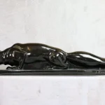 Fox Hunting Ceramic Sculpture – photo 2