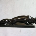 Fox Hunting Ceramic Sculpture – photo 4